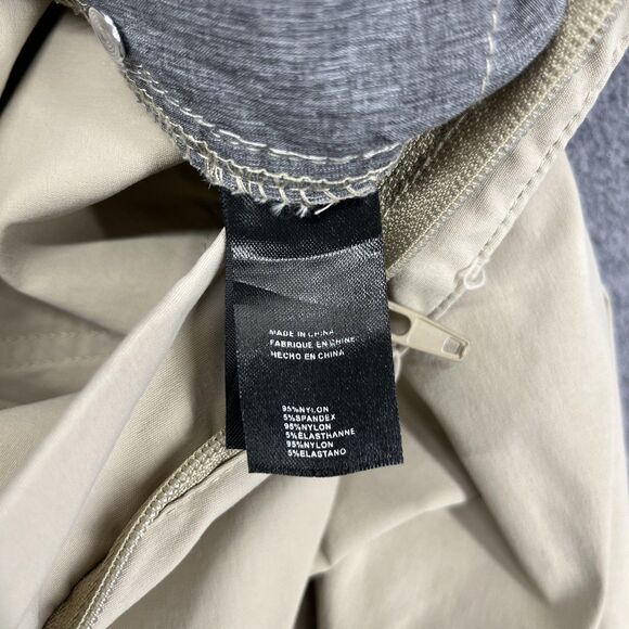 Kenneth Cole New York Pants Mens 36x30 Khaki Stretch 5-Pocket Casual Travel - Picture 13 of 16